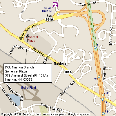 Nashua Nh Map