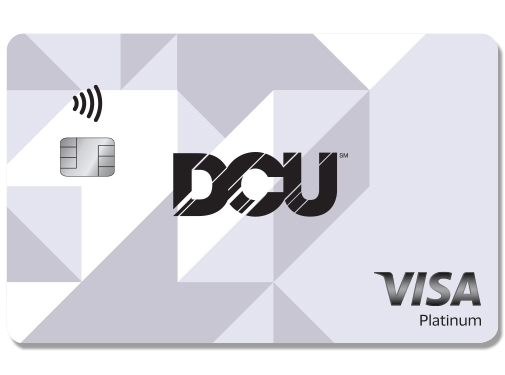 DCU Visa Platinum credit card