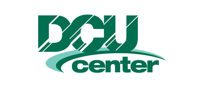 DCU Center Logo Woo Sox Logo
