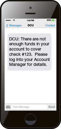 bank online to how account apply DCU Overdrawn  Alerts Check MA  NH